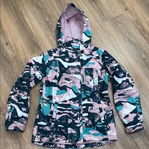 COLUMBIA Women Nordic Point Omni Heat Vented interchange 3-1 jacket Hooded Sz XS